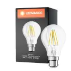 Ledvance Classic Performance LED Bulb B22d Pear Filament Clear 4W 470lm - 827 Extra Warm White | Replaces 40W