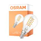 Osram Vintage 1906 LED Classic Slim E14 Pear Filament Clear 4.8W 470lm - 827 Extra Warm White | Dimmable - Replaces 40W