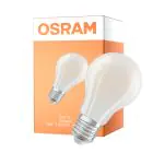 Osram Classic LED E27 Pear Filament Frosted 5W 1055lm Ultra Efficiency - 840 Cool White | Replaces 75W