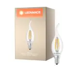 Ledvance Classic LED E14 Candle Filament Clear 3.4W 470lm - 827 Extra Warm White | Replaces 40W