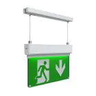 Ansell LED Suspended Emergency Sign Kestrel White 2W 14lm - 865 Daylight