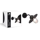 D'Lite Wall Light Ember Black | IP54 - Suitable for 1x E27
