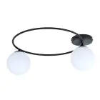 Emibig Ceiling Light Sopra Steel Black | Suitable for 2x E14 - Max 10W