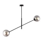 Emibig Pendant Linear Steel Black | Suitable for 2x E14 - Max 10W