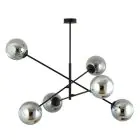 Emibig Pendant Linear Steel Black | Suitable for 6x E14 - Max 10W