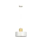 Emibig Pendant Torin Steel White | Suitable for 1x E27 - Max 15W