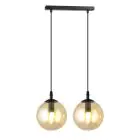 Emibig Pendant Cosmo Steel Black | Suitable for 2x E14 - Max 10W