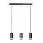 Emibig Pendant Fumiko Steel Black | Suitable for 3x GU10 - Max 10W