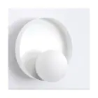 Emibig Wall Light Kido Steel White | Suitable for 1x G9 - Max 8W