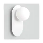 Emibig Wall and Ceiling Light Viva Steel White | Suitable for 1x G9 - Max 8W