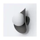 Emibig Wall Light Fiero Steel Black | Suitable for 1x G9 - Max 8W