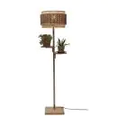Good&Mojo Floor Lamp Bhutan Bamboo Brown | Suitable for 1x E27 
