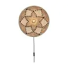 Good&Mojo Wall Light Andros Natural/White | Suitable for 1x E27 