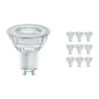 Multipack 10x Osram SUPERIOR LED Spot Reflector GU10 PAR16 4.5W 350lm 36D - 818-827 Dim to Warm | Dimmable - Replaces 50W