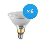 Multipack 6x Osram Performance LED Spot E27 PAR38 15.2W 1035lm 36D - 927 Extra Warm White | Best Colour Rendering - Dimmable - Replaces 120W