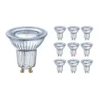 Multipack 10x Osram Performance LED Spot Reflector GU10 PAR16 4.3W 350lm 120D - 830 Warm White | Replaces 30W