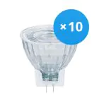 Multipack 10x Osram Performance LED Spot Reflector GU4 MR11 4.2W 345lm 36D - 827 Extra Warm White | Replaces 35W