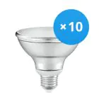 Multipack 10x Osram LED Spot E27 PAR20 6.4W 350lm 36D - 927 Extra Warm White | Best Colour Rendering - Dimmable - Replaces 75W