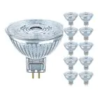 Multipack 10x Osram Performance LED Spot Reflector GU5.3 MR16 5W 345lm 36D - 927 Extra Warm White | Best Colour Rendering - Dimmable - Replaces 35W