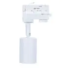 Noxion Tracklight 3-Phase Aluminium White | Suitable for 1x GU10