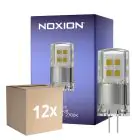 Multipack 12x Noxion Bolt LED Capsule G4 2W 200lm - 827 Extra Warm White | Dimmable - Replaces 21W