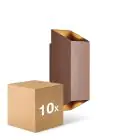 Multipack 10x Nordlux Nico Wall Light Aluminium Rusty Up & Down | Suitable for 2x GU10