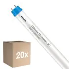 Multipack 20x Philips LED Tube T8 CorePro (EM/Mains) High Output 8W 900lm - 840 Cool White | 60cm - Replaces 18W