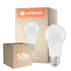 Multipack 10x Ledvance  Classic LED E27 Pear Frosted 13W 1521lm - 840 Cool White | Replaces 100W