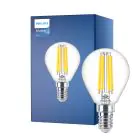 Philips Master Value LED Lustre E14 Ball Filament Clear 3.4W 470lm - 927 Extra Warm White | Best Colour Rendering - Dimmable - Replaces 40W