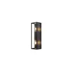 Eglo Wall Light Alamonte 2 Bathroom Steel Black | Suitable for 2x E27