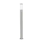 Eglo Pedestal Lamp Helsinki Stainless Steel | IP44 - Suitable for 1x E27 - Motion Sensor