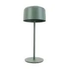 Eglo Table Lamp Roccanova Steel Green 2W 270lm - 830 Warm White | IP44 - Touch Dimmable - USB-C