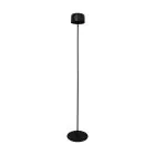 Eglo Floor Lamp Roccanova-L Steel Black 2W 270lm - 830 Warm White | IP44 - Touch Dimmable - USB-C