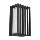 Eglo Wall Light Genovese Aluminium Black 10W 1050lm - 865 Daylight | IP65