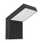 Eglo Wall Light Grottazzolina Aluminium Black 10W 1280lm - 830 Warm White | IP65