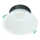Philips LED Downlight Coreline DN142B Aluminium White 19.2W 2350lm 60D - 830 Warm White | Cutout 200mm - IP54 - Dimmable - White Reflector