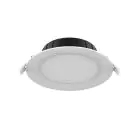 Noxion LED Downlight Hera Flat Recessed White 9W 900lm 80D - 827-830-840 CCT | 132mm - Cutout 120mm